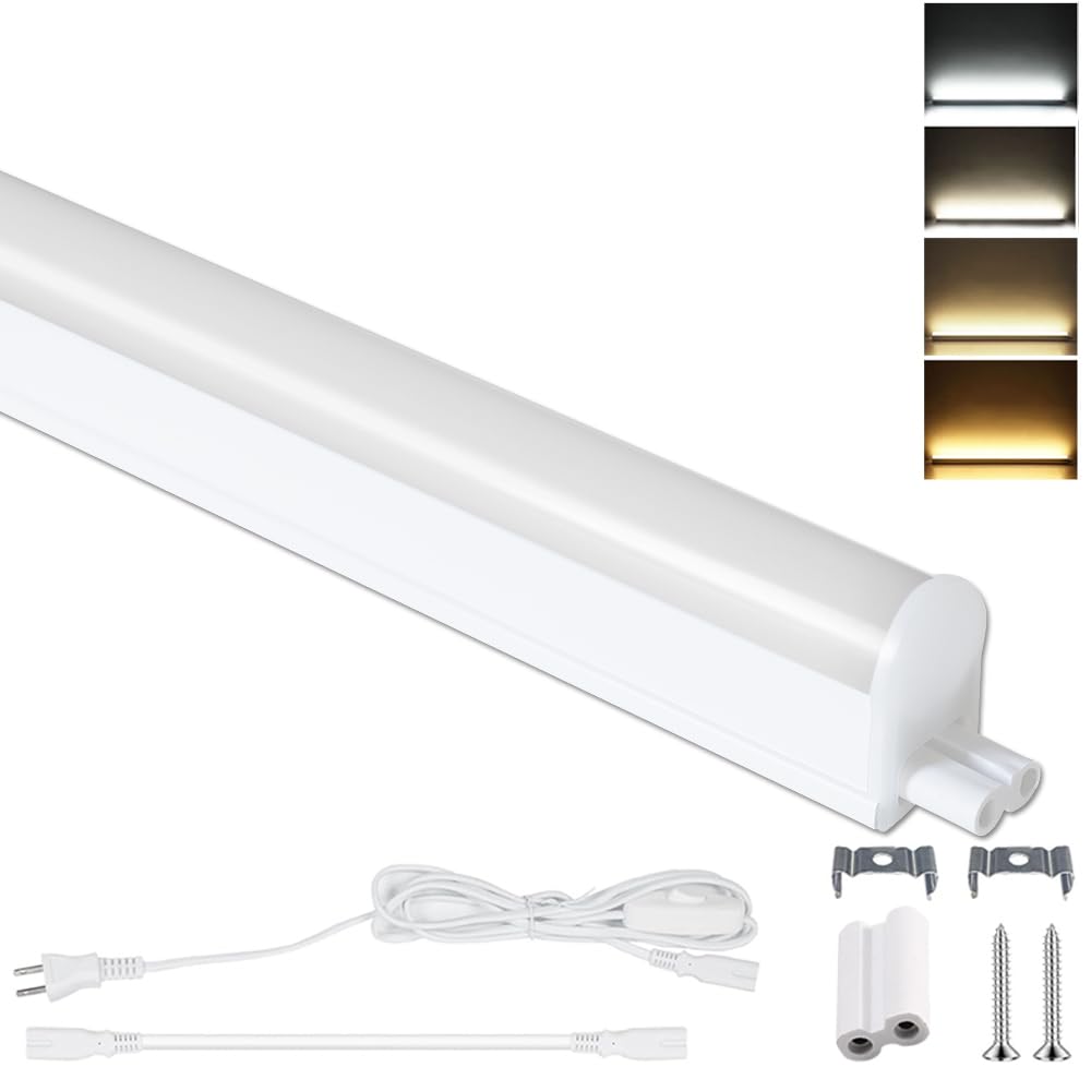 １０本セット　薄型ＬＥＤ蛍光灯　器具一体型　120cm 昼白色 6000K Amazon | LED蛍光灯 10W形 器具一体型 T5 直管 5W 30cm 直管型 昼光色